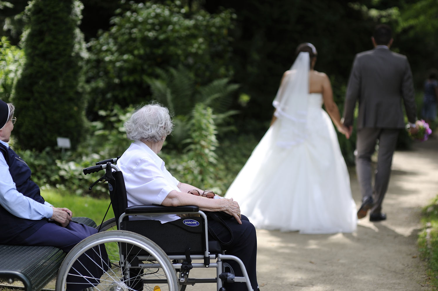 hochzeit scloss garten