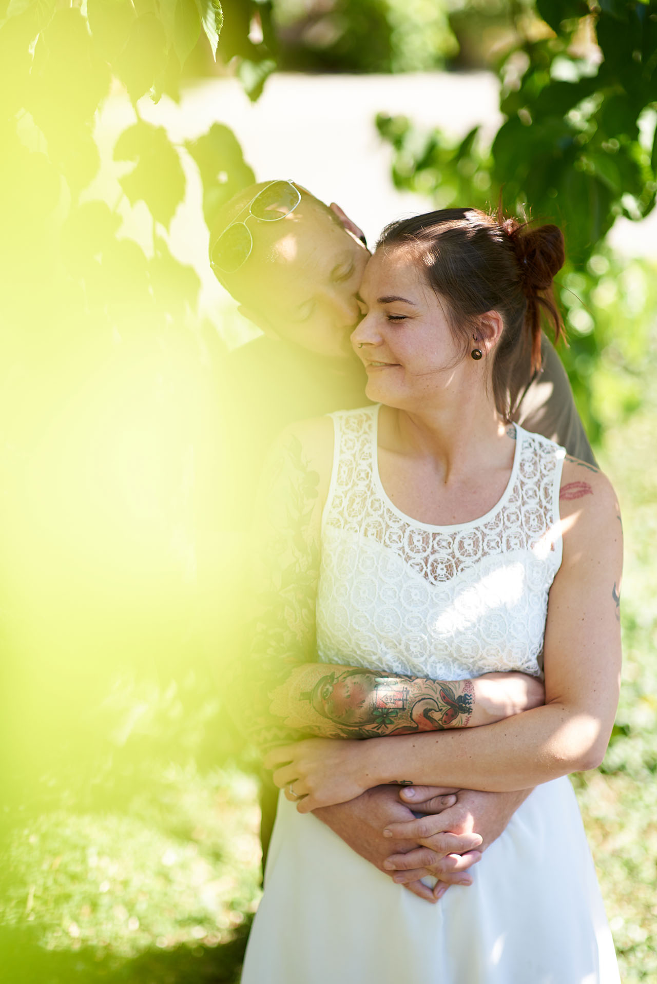 fotoshooting botanischer garten